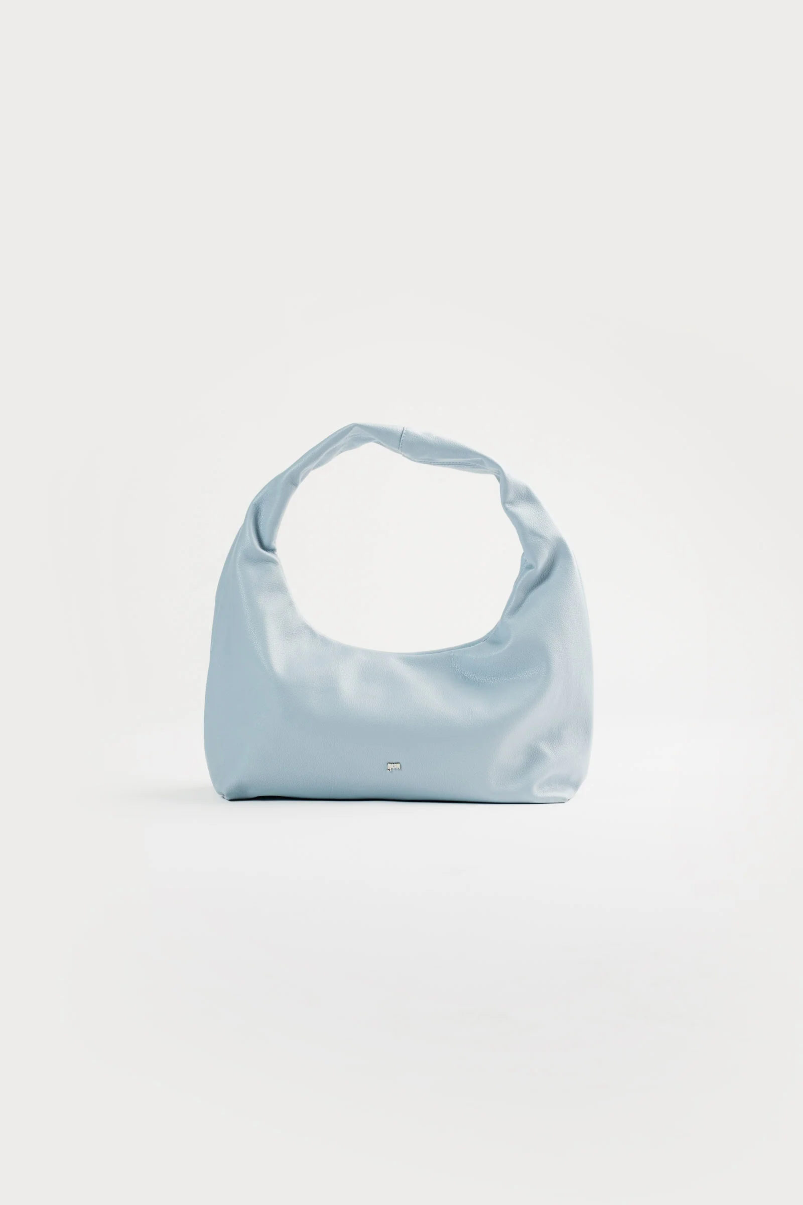 Medium Hobo Bag in Cornflower (Light Pebbled) - Image 3